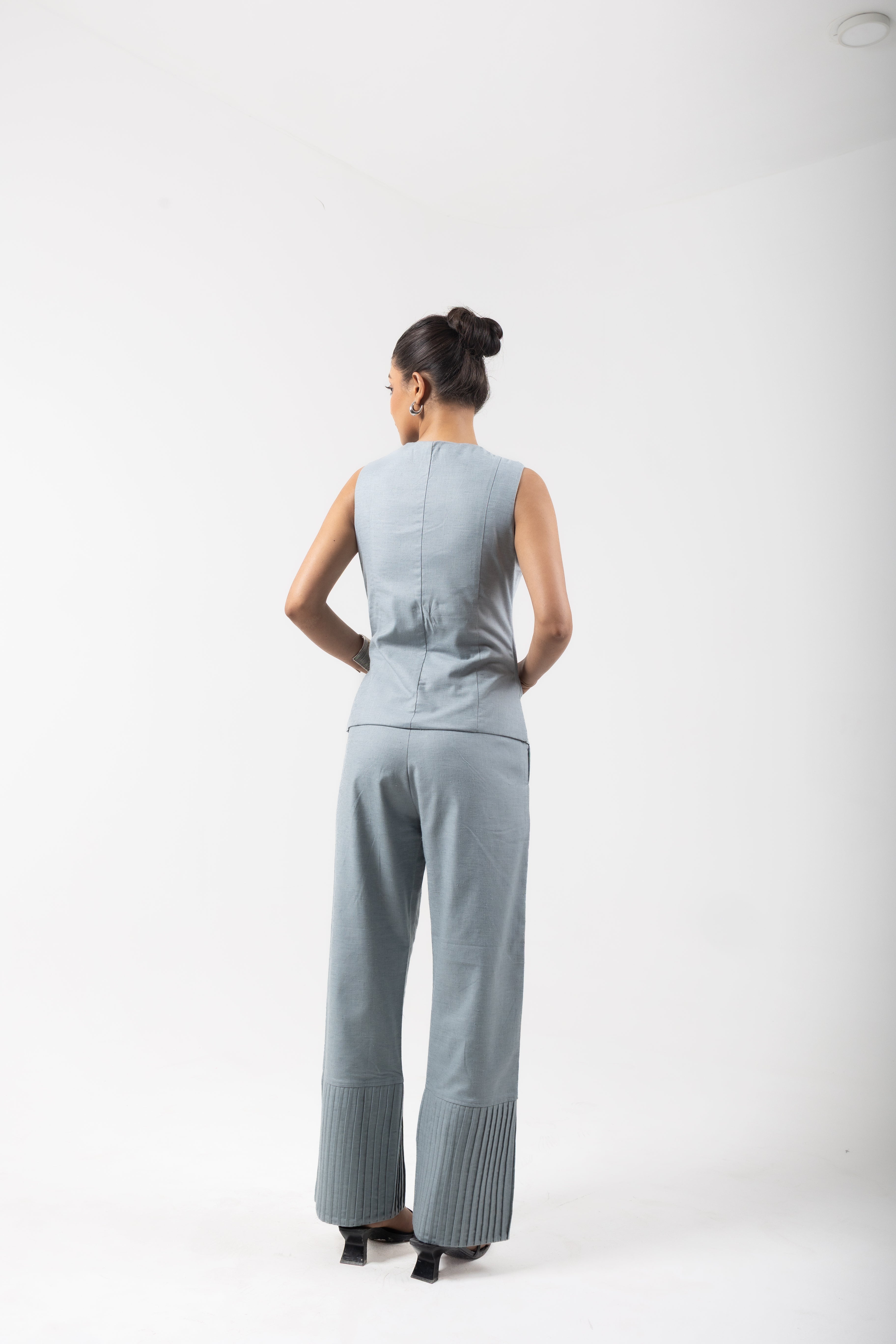 EVERYDAY ESSENTIAL PANTS - STEAL BLUE