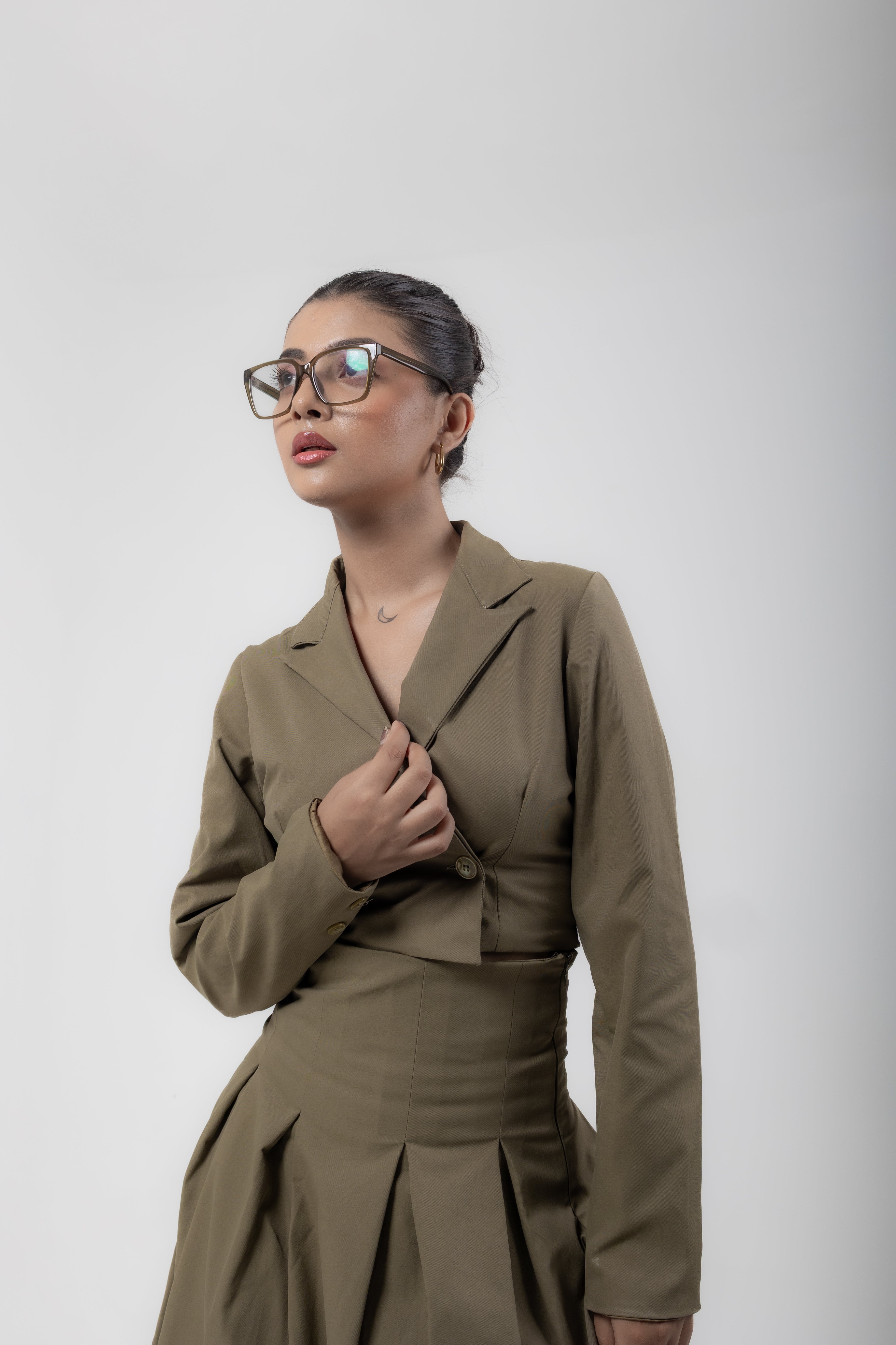DOUBLE BREASTED BLAZER - PISTA