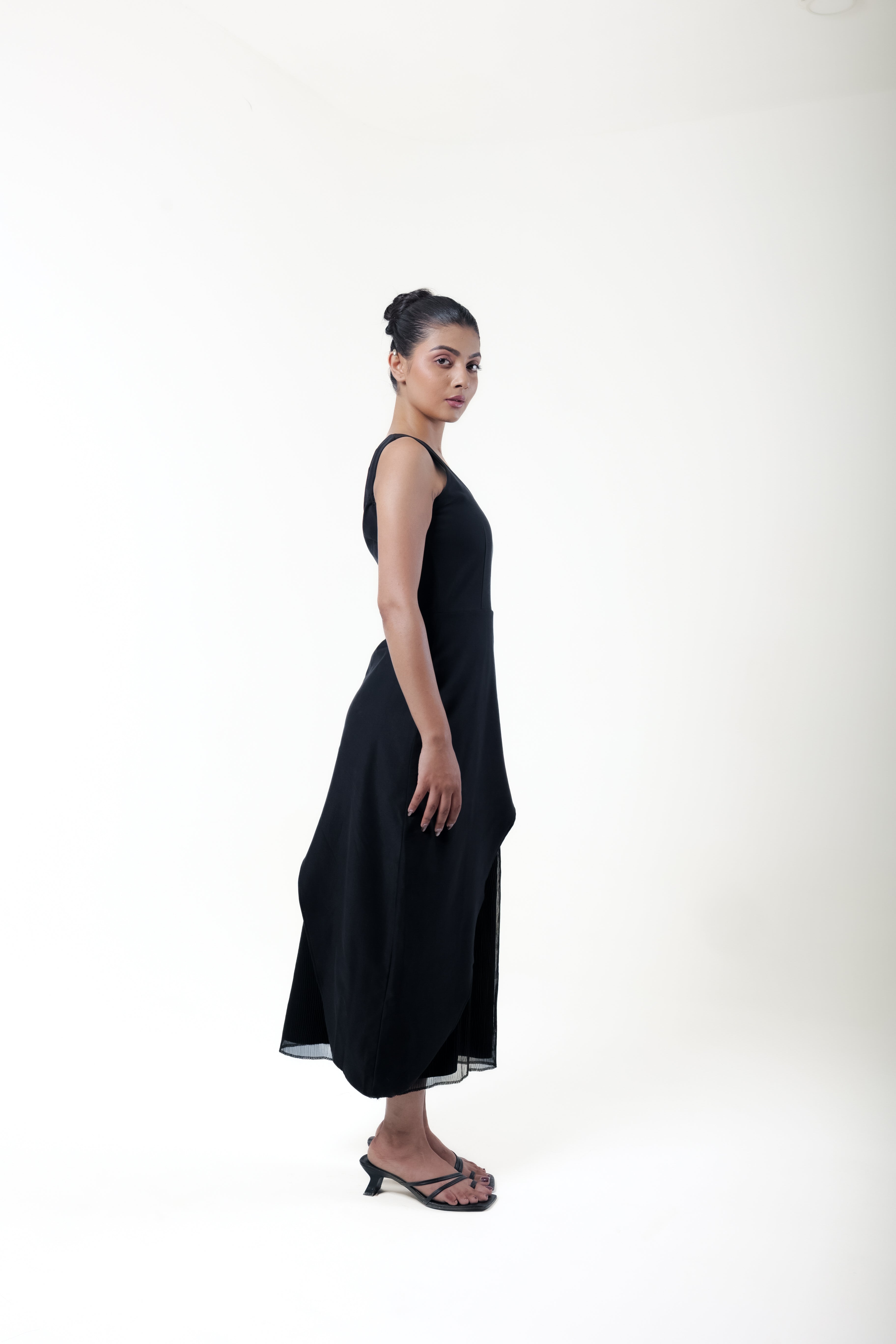 PLEATED DRESS